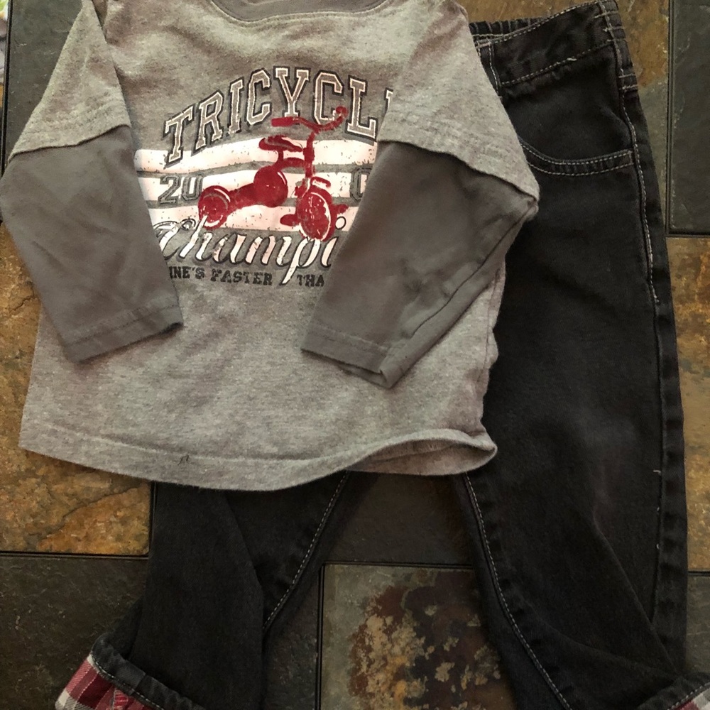 Boy Shirt & Jean Set